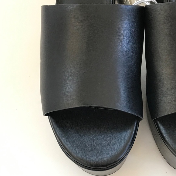 A NEW DAY Ricky Platform Heels High Heeled Sandals Black NWT Women’s Size 10 - Picture 6 of 16